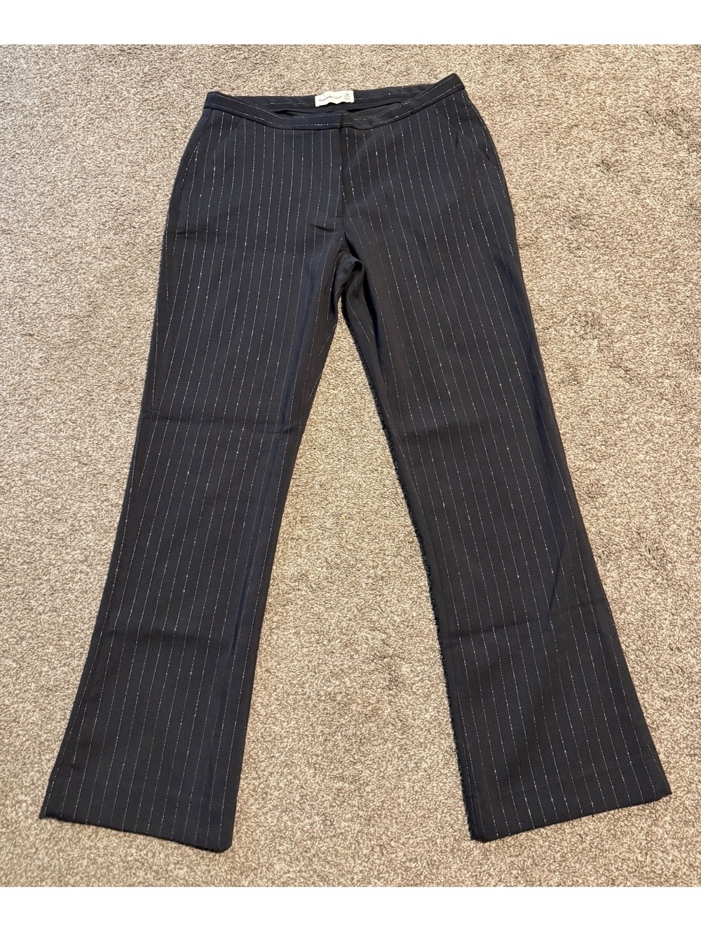 Abercrombie & Fitch Grey Pinstripe Dress Pants Size 30 Regular
